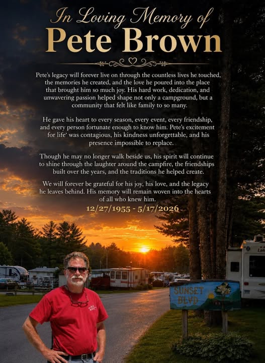 Peter Brown Canaan, Connecticut, Obituary, Death: Former Lone Oak Campsites Owner Has Died